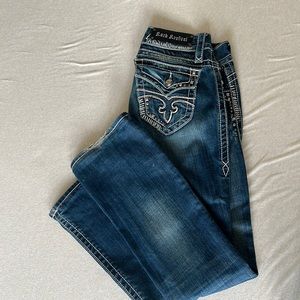 Rock Revival Jen Bootcut Jeans Size 28
